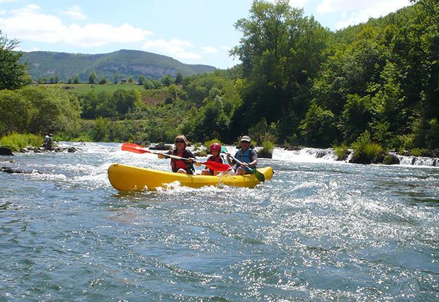 Canoeing on the Tarn