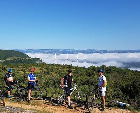 Randonnées VTT sur les grands causses