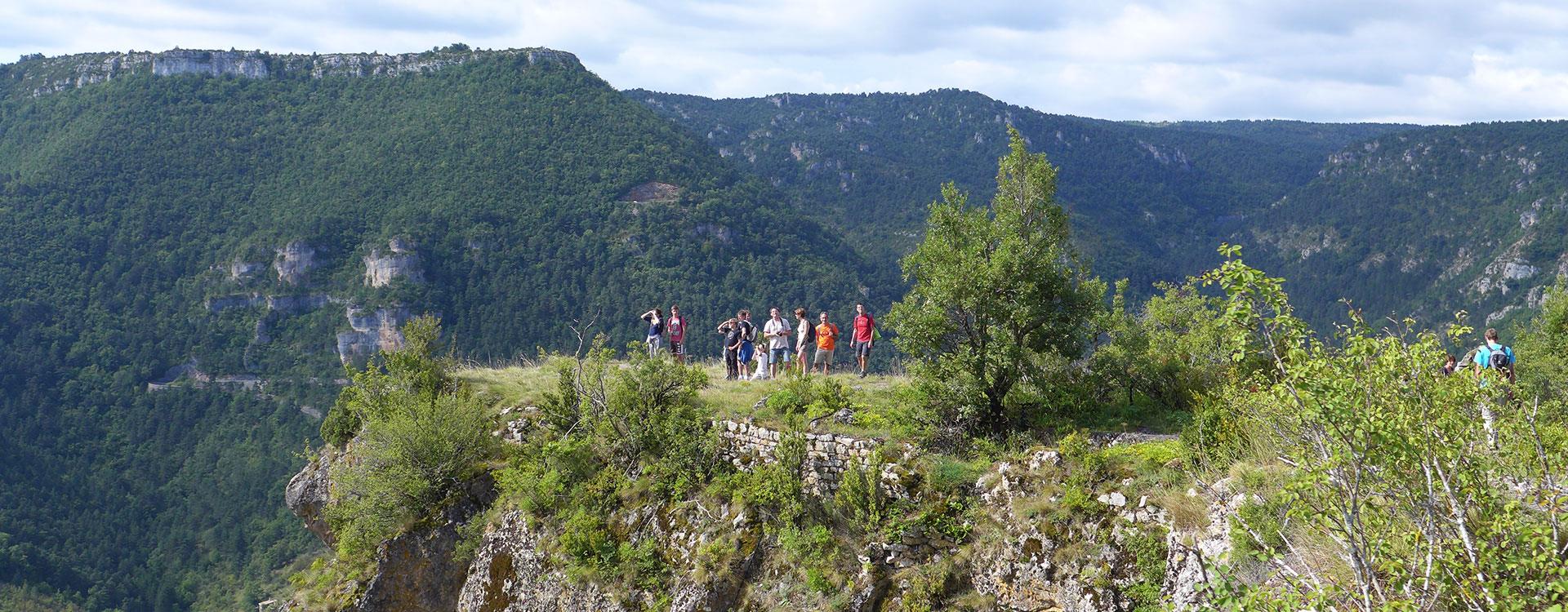 Randonnée en Aveyron sur les grands causses